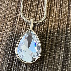 Chico’s Crystal Pendant Necklace